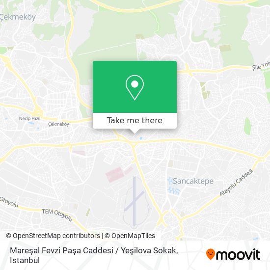 Mareşal Fevzi Paşa Caddesi / Yeşilova Sokak map