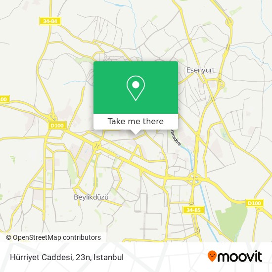 Hürriyet Caddesi, 23n map