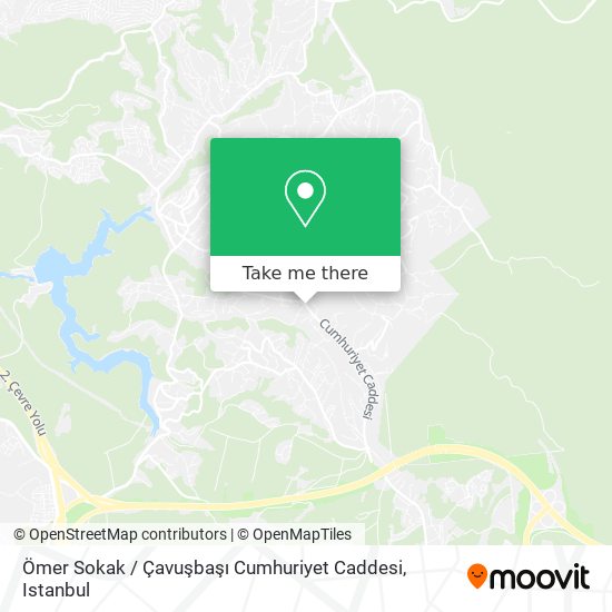 Ömer Sokak / Çavuşbaşı Cumhuriyet Caddesi map
