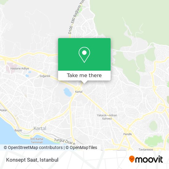 Konsept Saat map