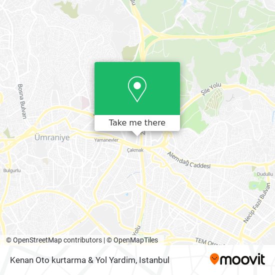 Kenan Oto kurtarma & Yol Yardim map