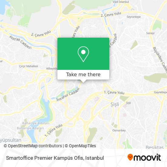 Smartoffice Premier Kampüs Ofis map