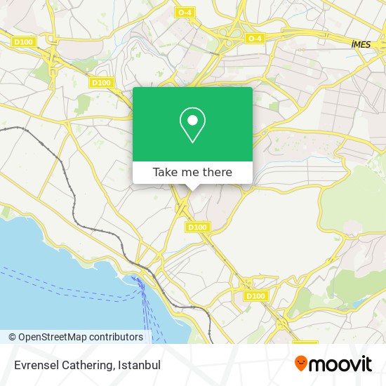 Evrensel Cathering map