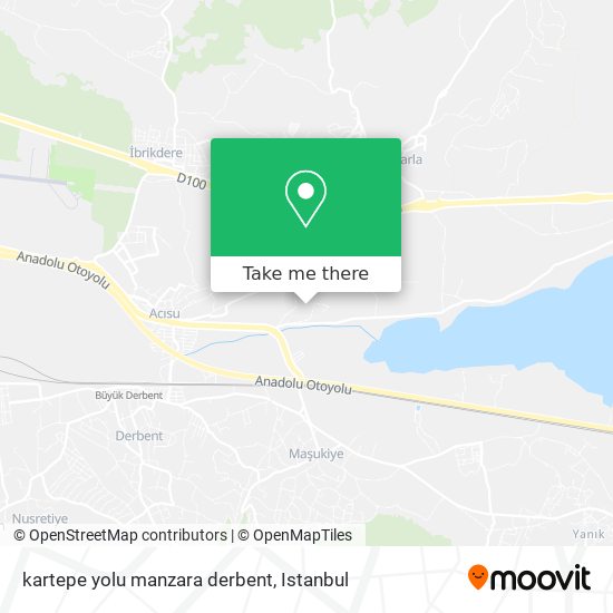 kartepe yolu manzara derbent map