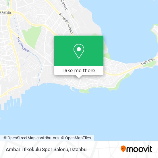 Ambarlı İlkokulu Spor Salonu map