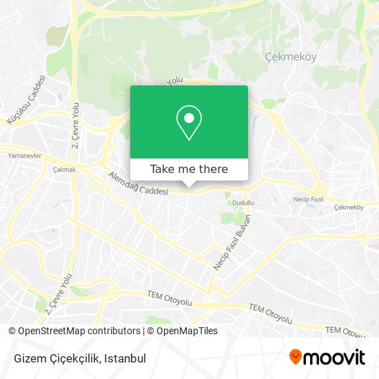 Gizem Çiçekçilik map