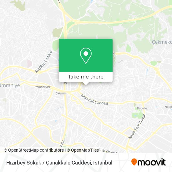 Hızırbey Sokak / Çanakkale Caddesi map