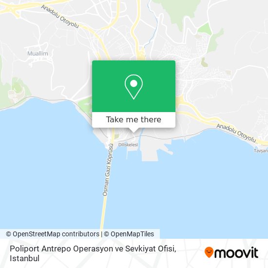 Poliport Antrepo Operasyon ve Sevkiyat Ofisi map