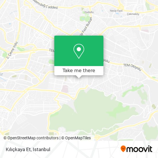 Kılıçkaya Et map