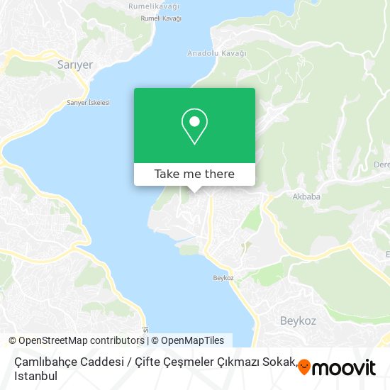 Çamlıbahçe Caddesi / Çifte Çeşmeler Çıkmazı Sokak map