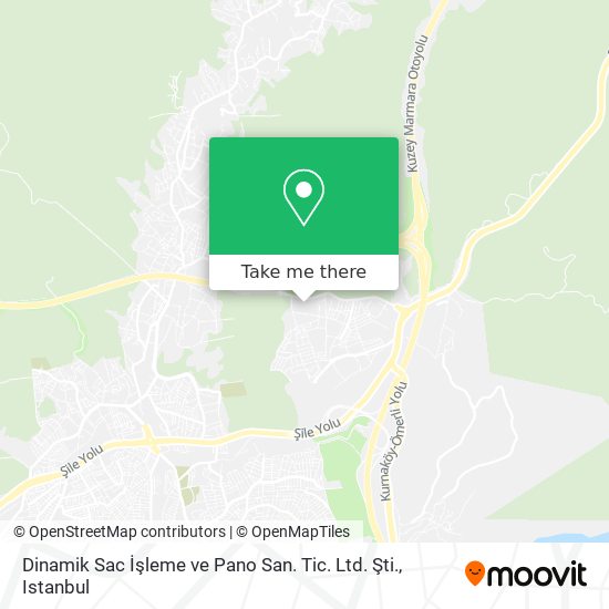 Dinamik Sac İşleme ve Pano San. Tic. Ltd. Şti. map