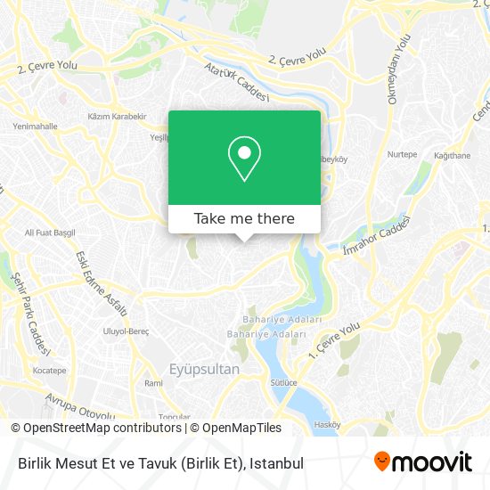 Birlik Mesut Et ve Tavuk (Birlik Et) map