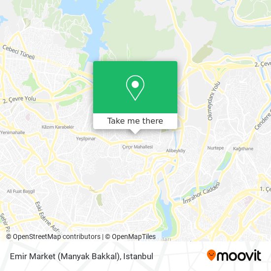 Emir Market (Manyak Bakkal) map