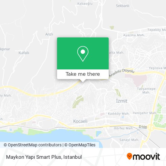 Maykon Yapı Smart Plus map