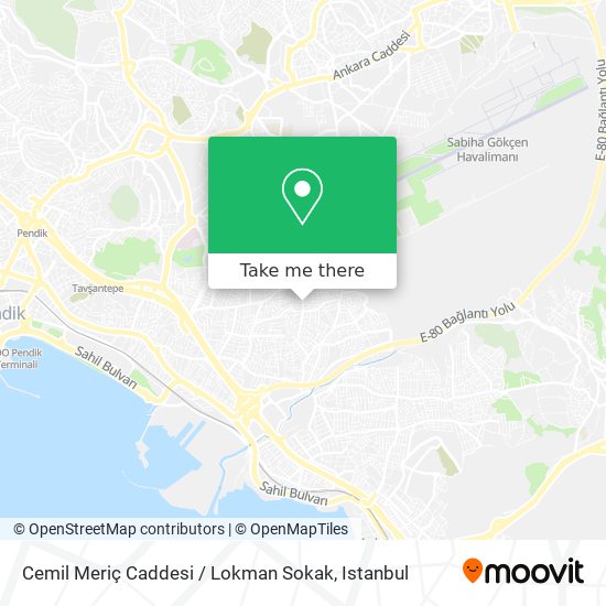 Cemil Meriç Caddesi / Lokman Sokak map