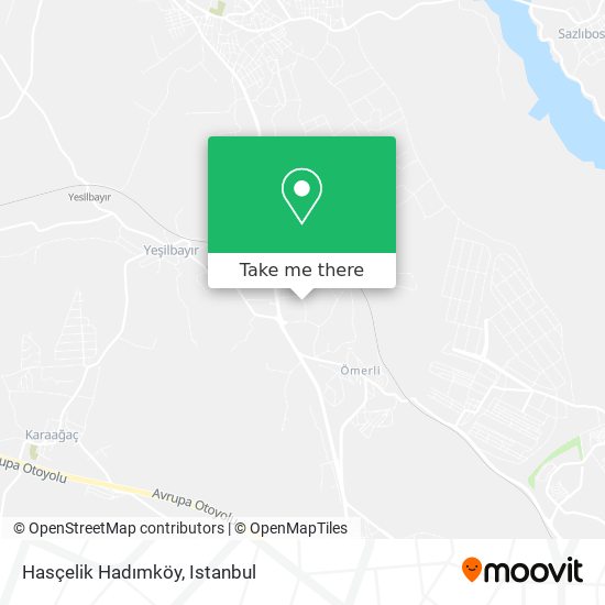Hasçelik Hadımköy map