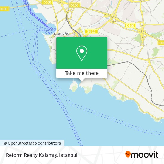 Reform Realty Kalamış map