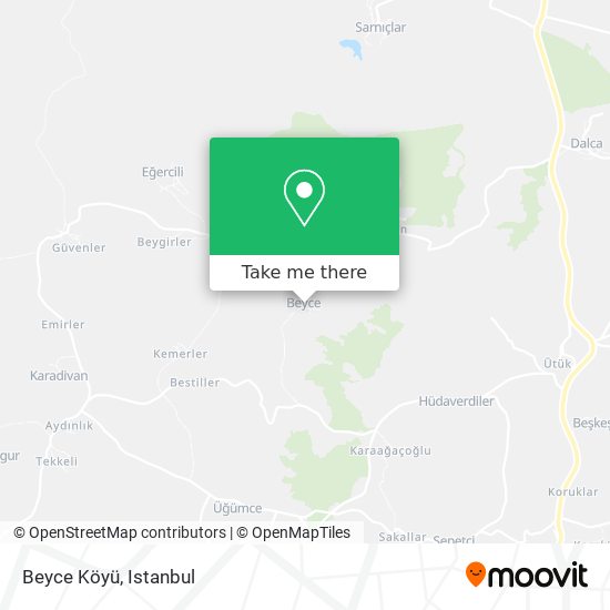 Beyce Köyü map