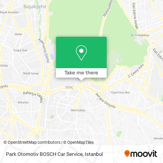 Park Otomotiv BOSCH Car Service map