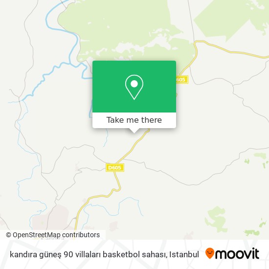 kandıra güneş 90 villaları basketbol sahası map