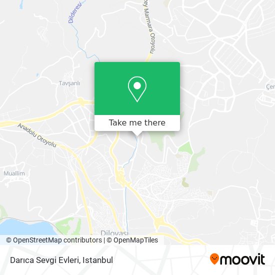 Darıca Sevgi Evleri map