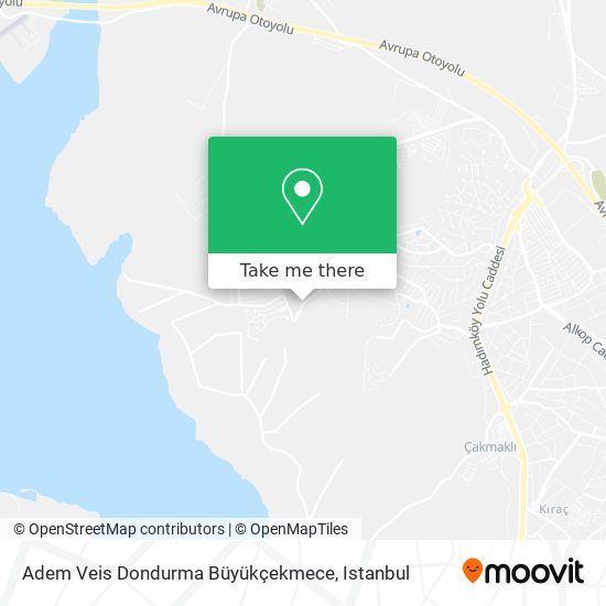 Adem Veis Dondurma Büyükçekmece map