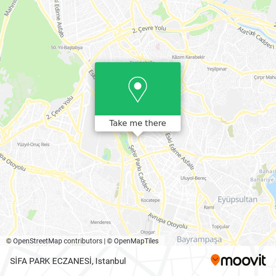 SİFA PARK ECZANESİ map