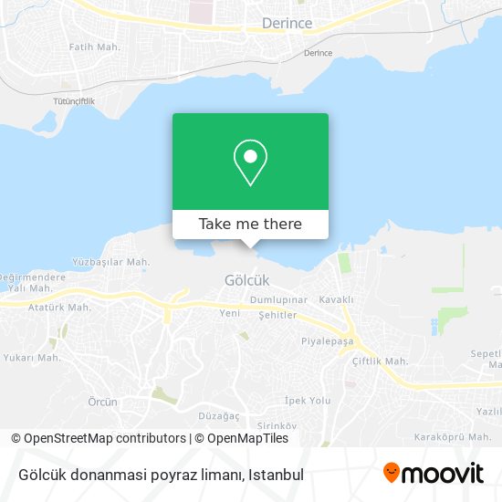 Gölcük donanmasi  poyraz limanı map