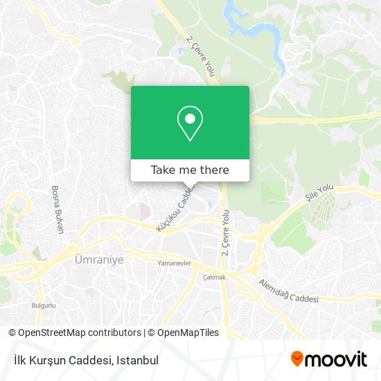 İlk Kurşun Caddesi map