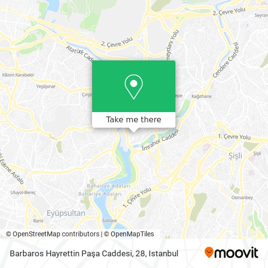 Barbaros Hayrettin Paşa Caddesi, 28 map