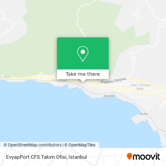 EvyapPort CFS Takım Ofisi map