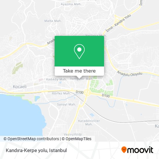 Kandıra-Kerpe yolu map