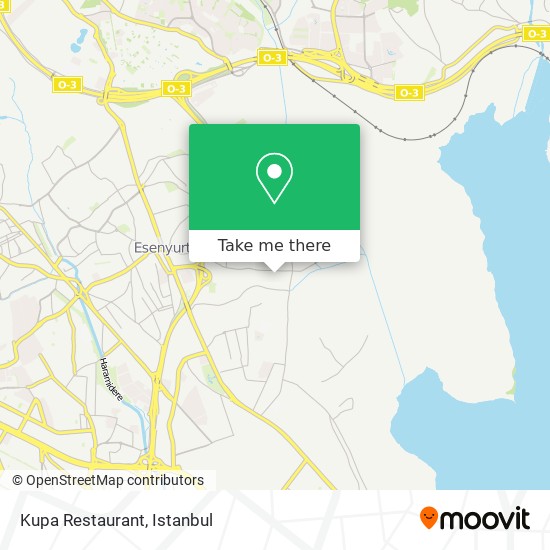 Kupa Restaurant map