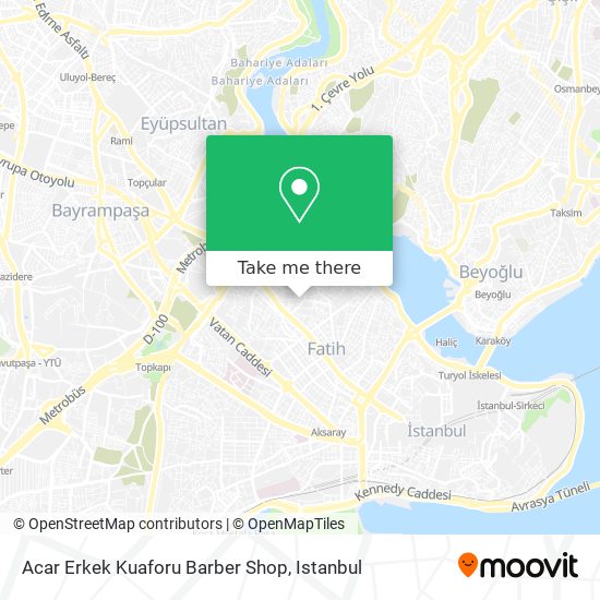 Acar Erkek Kuaforu Barber Shop map