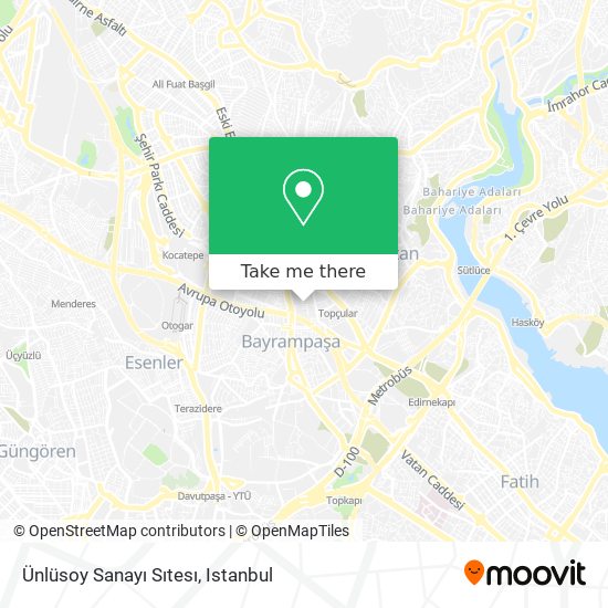 Ünlüsoy Sanayı Sıtesı map