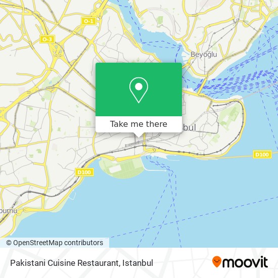 Pakistani Cuisine Restaurant map