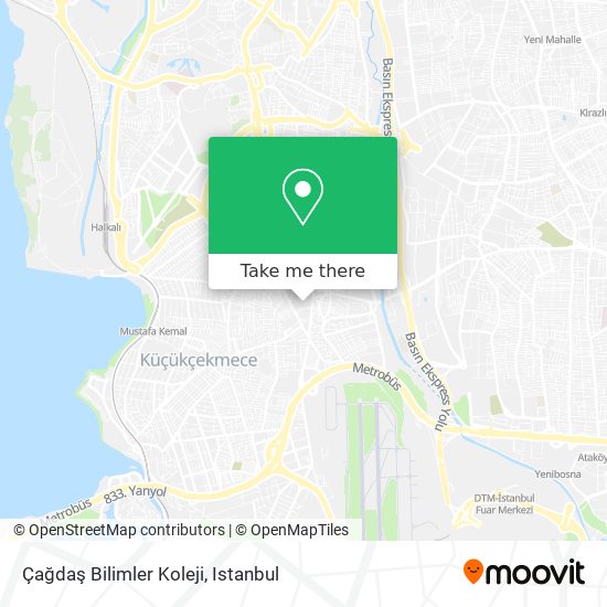 Çağdaş Bilimler Koleji map