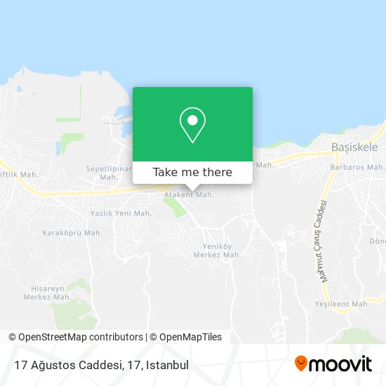 17 Ağustos Caddesi, 17 map