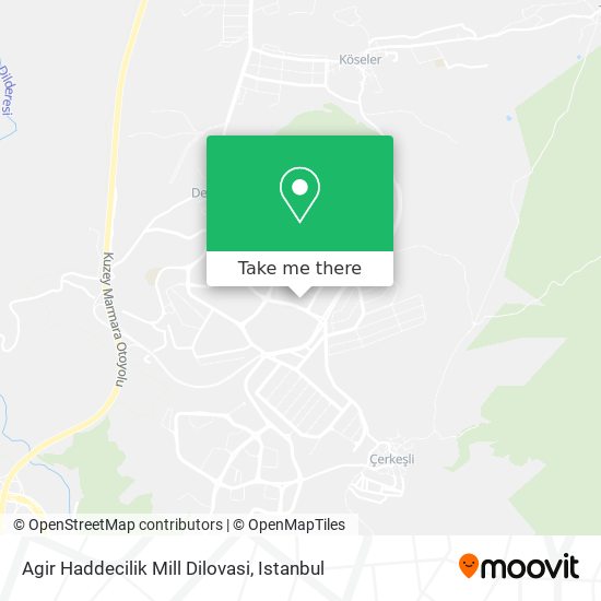 Agir Haddecilik Mill Dilovasi map