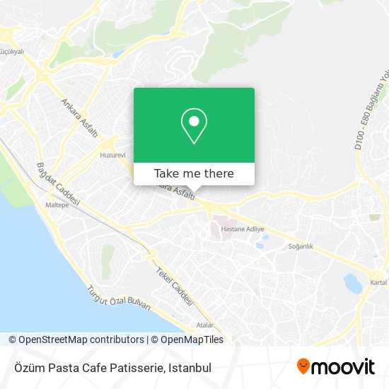 Özüm Pasta Cafe Patisserie map