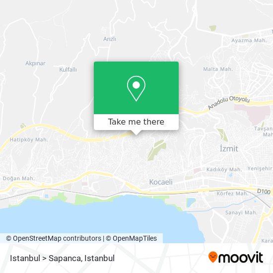 Istanbul > Sapanca map
