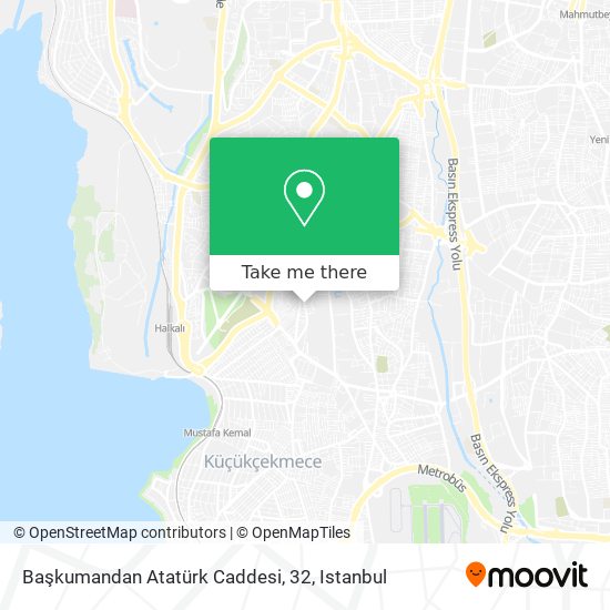 Başkumandan Atatürk Caddesi, 32 map