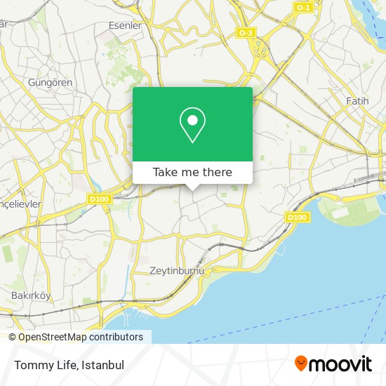 Tommy Life map