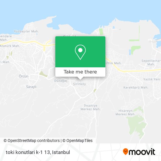 toki konutlari k-1 13 map