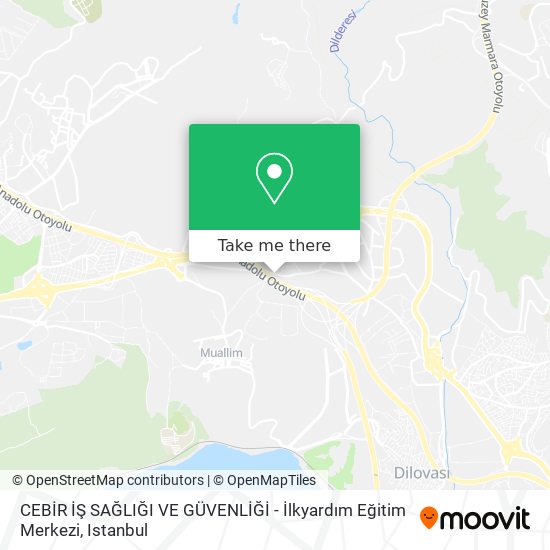 CEBİR İŞ SAĞLIĞI VE GÜVENLİĞİ - İlkyardım Eğitim Merkezi map