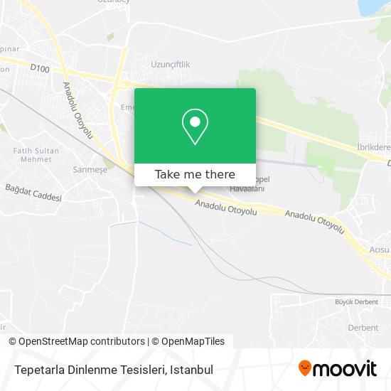 Tepetarla Dinlenme Tesisleri map