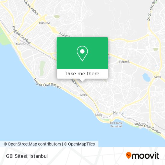 Gül Sitesi map