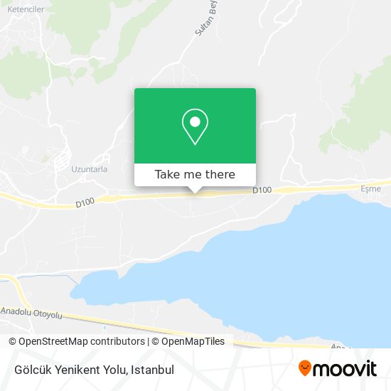 Gölcük Yenikent Yolu map