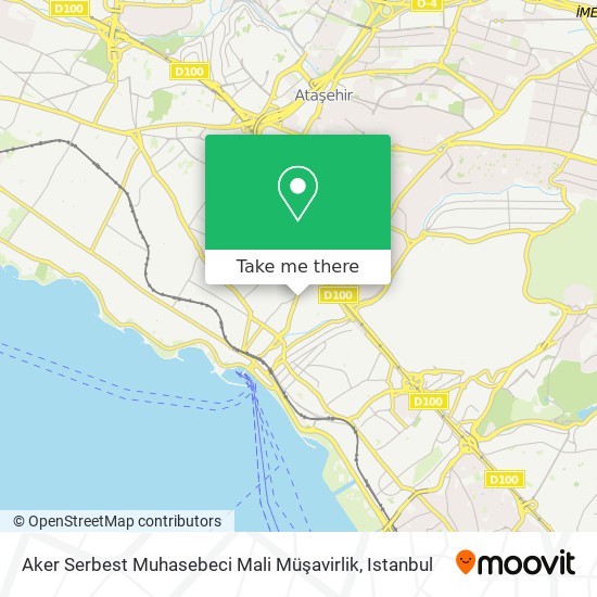 Aker Serbest Muhasebeci Mali Müşavirlik map