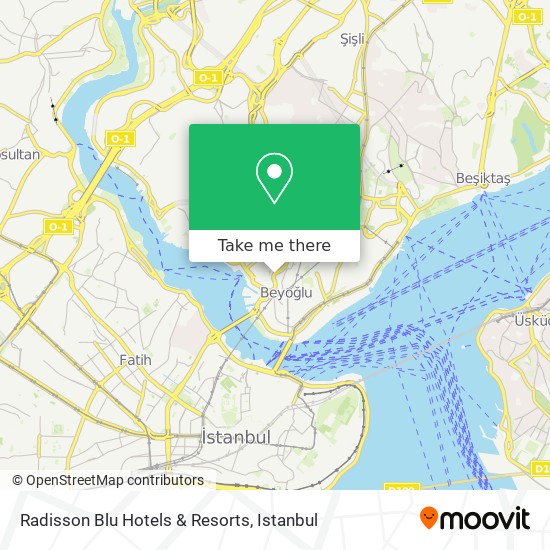 Radisson Blu Hotels & Resorts map